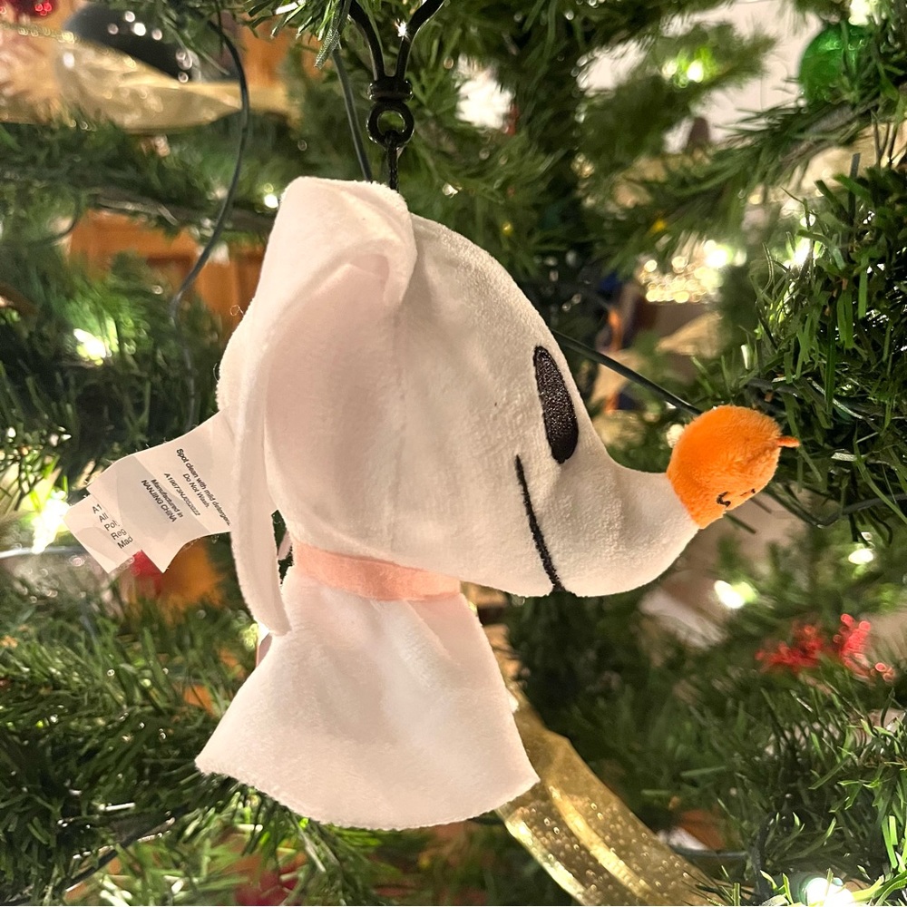 Disney Zero The Nightmare Before Christmas plush clip